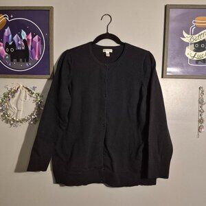 Croft & Barrow Black Cardigan